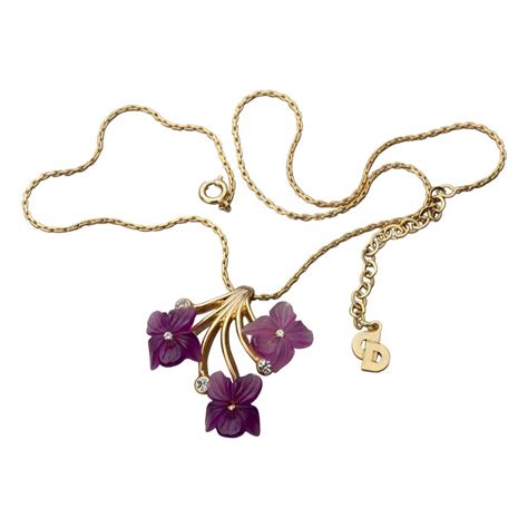 dior purple lips pendant necklace|Dior necklace.